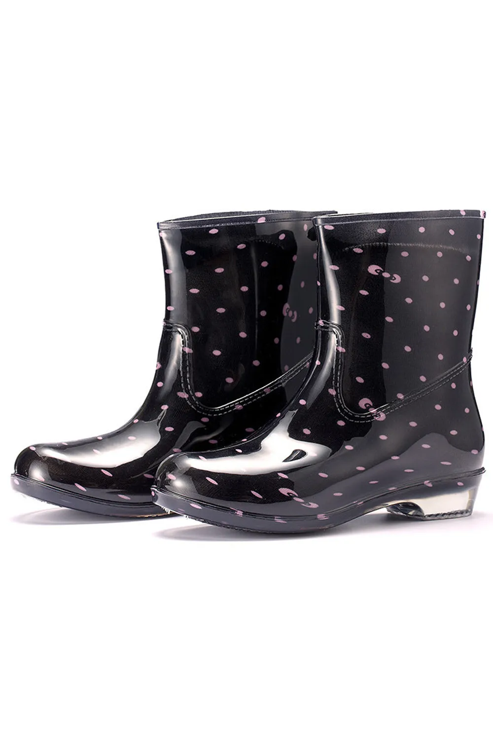 Women Water Resistant Anti Slip Waterproof Rain Boots - WRBC16699