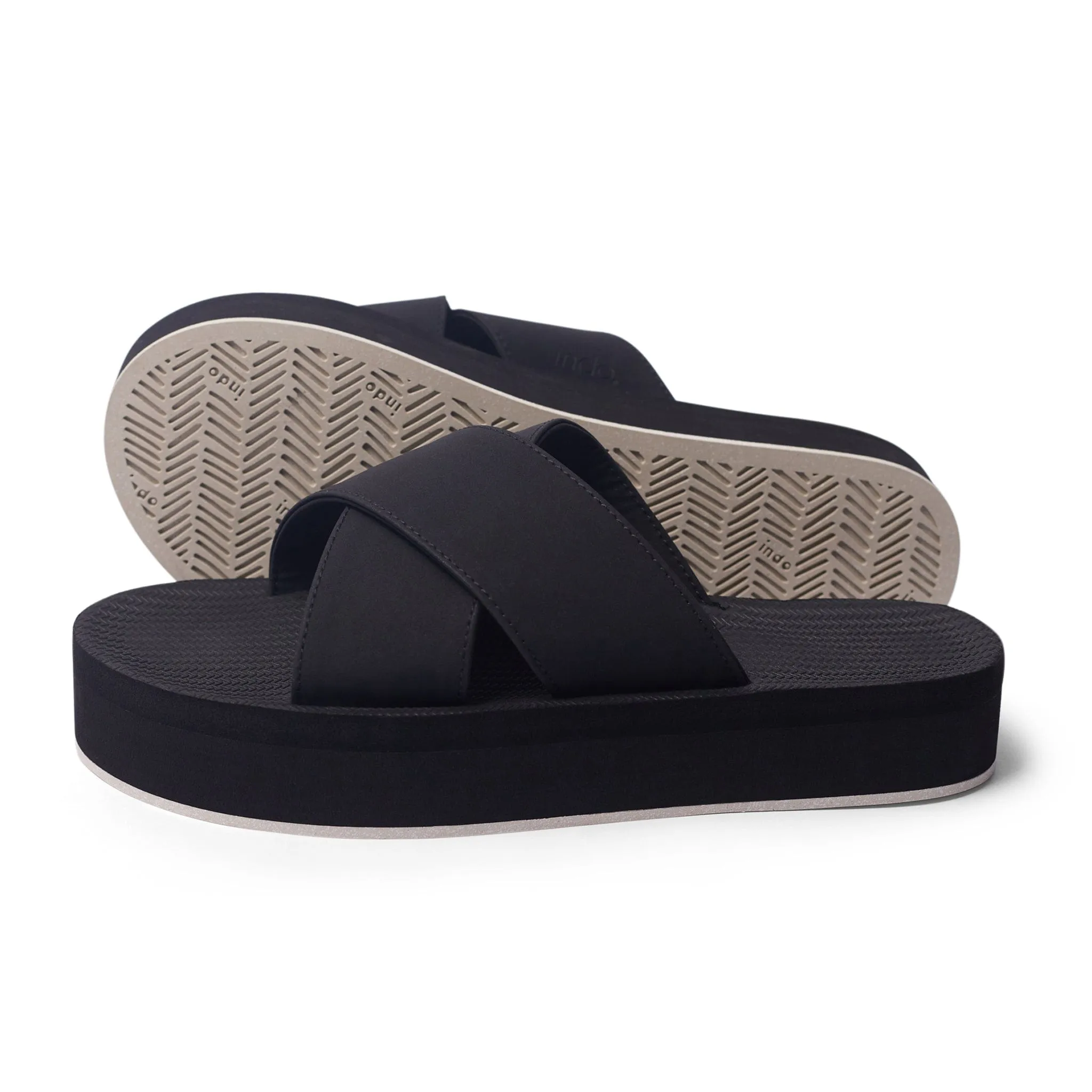 Women's Cross Platform Sneaker Sole - Sea Salt Sole/Black