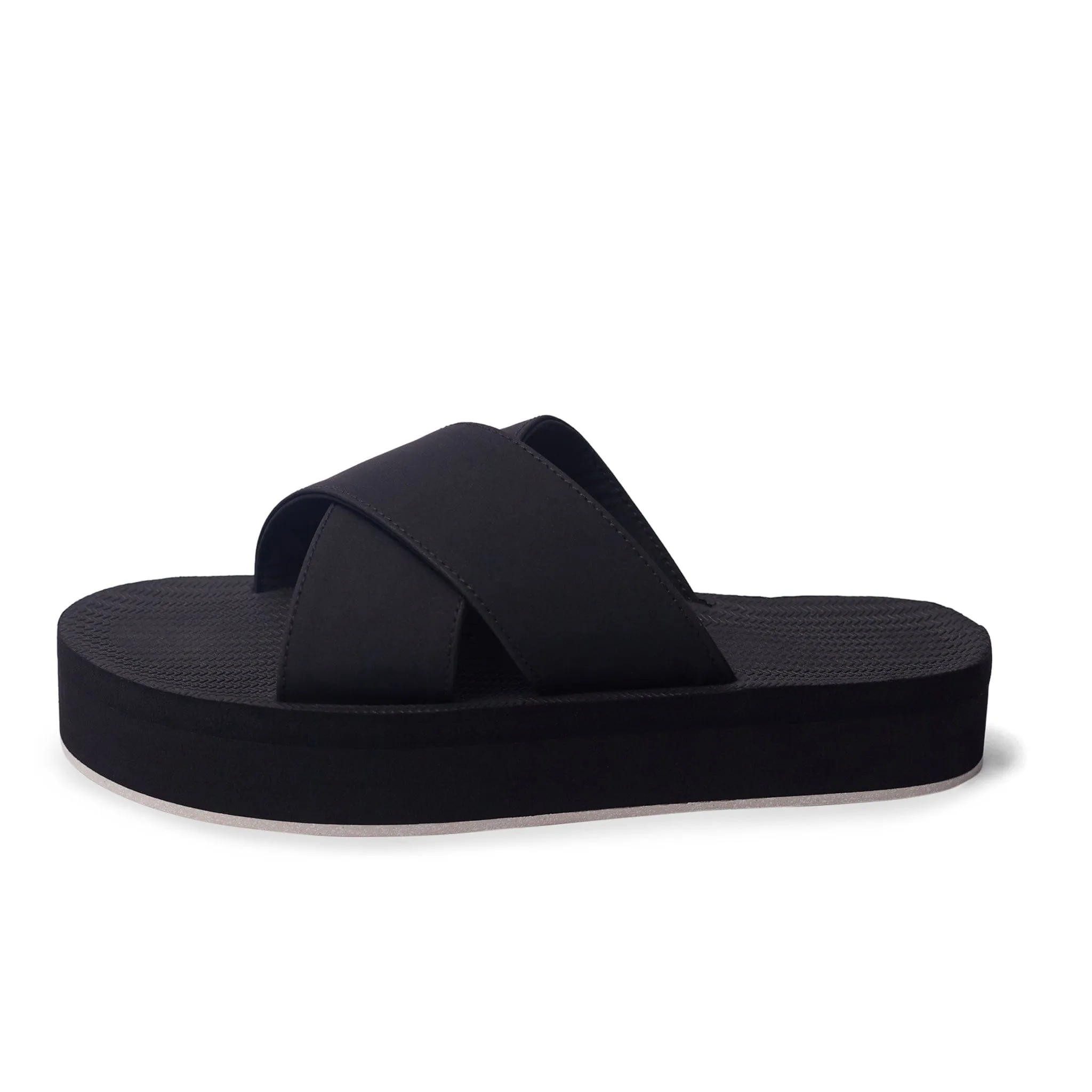 Women's Cross Platform Sneaker Sole - Sea Salt Sole/Black